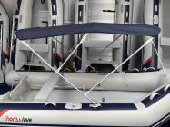 Ma-Sa Schlauchboot Sonnendach 130 cm drei Streben dunkelblau